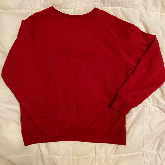 Charlie Paige Red Christmas Top Women’s S/M - New - Don’t Stop Believing - Picture 2 of 11